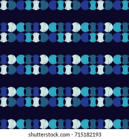 Ethnic boho seamless pattern. Embroidery on fabric. Scribble texture. Retro motif. Textile rapport.