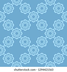 Ethnic boho seamless pattern. Floral pattern. Traditional ornament. Tribal pattern. Folk motif. Can be used for wallpaper, textile, invitation card, wrapping, web page background.