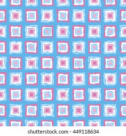 Ethnic boho seamless pattern with geometric elements. Print. Repeating background. Cloth design, wallpaper.