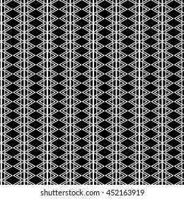 Ethnic boho seamless pattern with geometric figures. Print. Repeating background. Cloth design, wallpaper.