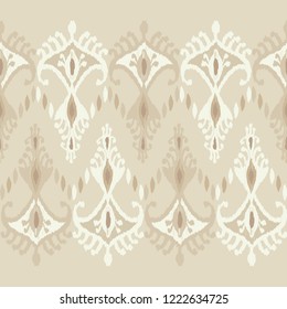 Ethnic boho seamless pattern. Hand hatching. Traditional ornament. Geometric background. Folk motif. Can be used for wallpaper, textile, invitation card, wrapping, web page background.