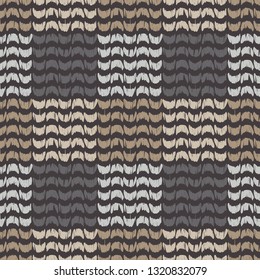 Ethnic boho seamless pattern.  Hand hatching. Patchwork texture. Weaving. Traditional ornament. Tribal pattern. Folk motif. Can be used for wallpaper, textile, invitation card, wrapping, web page back