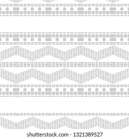 Ethnic boho seamless pattern. Hand hatching. Patchwork texture. Weaving. Traditional ornament. Tribal pattern. Folk motif. Can be used for wallpaper, textile, invitation card, wrapping, web page.