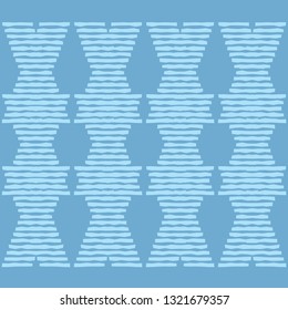 Ethnic boho seamless pattern. Hand hatching. Patchwork texture. Weaving. Traditional ornament. Tribal pattern. Folk motif. Can be used for wallpaper, textile, invitation card, wrapping, web page.