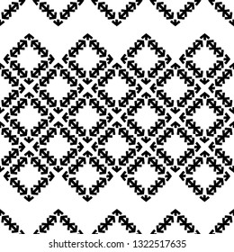 Ethnic boho seamless pattern. Hand hatching. Patchwork texture. Weaving. Traditional ornament. Tribal pattern. Folk motif. Can be used for wallpaper, textile, invitation card, wrapping, web page.