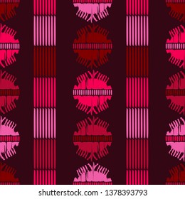 Ethnic boho seamless pattern. Ikat. Traditional ornament. Geometric background. Folk motif. Can be used for wallpaper, textile, invitation card, wrapping, web page background.