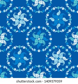 Ethnic boho seamless pattern. Ikat. Traditional ornament. Folk motif. Can be used for wallpaper, textile, invitation card, wrapping, web page background.