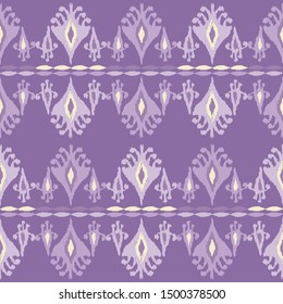 Ethnic boho seamless pattern. Ikat. Traditional ornament. Geometric background. Folk motif. Can be used for wallpaper, textile, invitation card, wrapping, web page background.