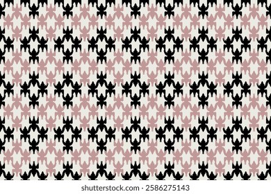 Ethnic boho seamless pattern. Ikat geometric ethnic oriental seamless pattern.Aztec style. Repeating background. Design for texture, fabric, clothing, wrapping, carpet