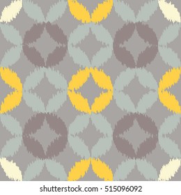 Ethnic boho seamless pattern. Ikat. Print. Repeating background. Cloth design, wallpaper.