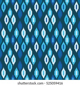 Ethnic boho seamless pattern. Ikat. Print. Repeating background. Cloth design, wallpaper.