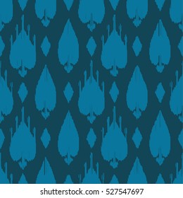 Ethnic boho seamless pattern. Ikat. Print. Repeating background. Cloth design, wallpaper.
