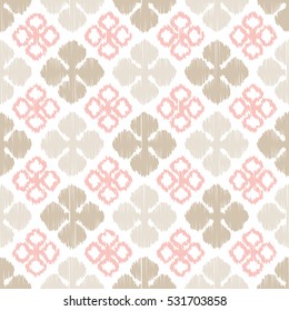 Ethnic boho seamless pattern. Ikat. Print. Repeating background. Cloth design, wallpaper.