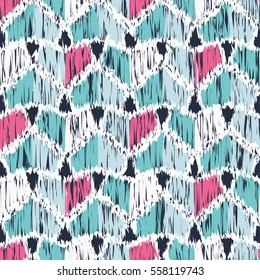 Ethnic boho seamless pattern. Ikat. Print. Repeating background. Cloth design, wallpaper.
