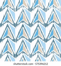 Ethnic boho seamless pattern. Ikat. Print. Repeating background. Cloth design, wallpaper.
