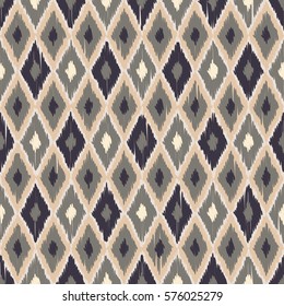 Ethnic boho seamless pattern. Ikat. Print. Repeating background. Cloth design, wallpaper.
