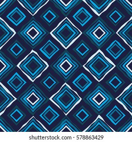 Ethnic boho seamless pattern. Ikat. Print. Repeating background. Cloth design, wallpaper.