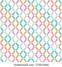 Ethnic boho seamless pattern. Ikat. Print. Repeating background. Cloth design, wallpaper.