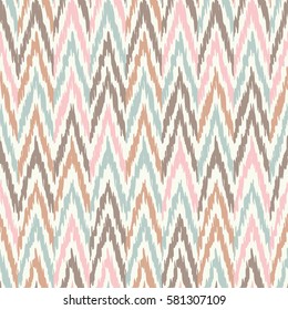 Ethnic boho seamless pattern. Ikat. Print. Repeating background. Cloth design, wallpaper.