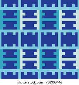 Ethnic boho seamless pattern. Indonesian pattern. Retro motif. Textile rapport.