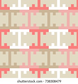 Ethnic boho seamless pattern. Indonesian pattern. Retro motif. Textile rapport.