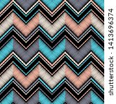 Ethnic boho seamless pattern. Lace. Embroidery on fabric. Patchwork texture. Weaving. Traditional ornament. Tribal pattern. Folk motif. Can be used for wallpaper, textile, wrapping, web.