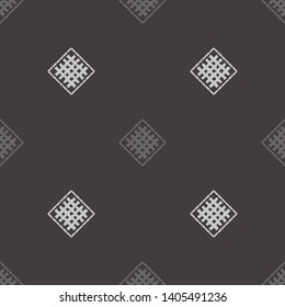 Ethnic boho seamless pattern. Lace. Embroidery on fabric. Patchwork texture. Weaving. Traditional ornament. Tribal pattern. Folk motif. Can be used for wallpaper, textile, wrapping, web.