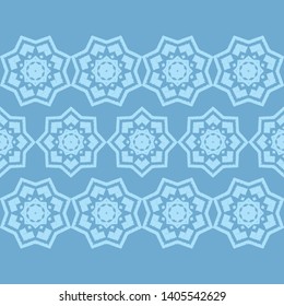 Ethnic boho seamless pattern. Lace. Embroidery on fabric. Patchwork texture. Weaving. Traditional ornament. Tribal pattern. Folk motif. Can be used for wallpaper, textile, wrapping, web.