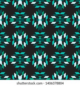 Ethnic boho seamless pattern. Lace. Embroidery on fabric. Patchwork texture. Weaving. Traditional ornament. Tribal pattern. Folk motif. Can be used for wallpaper, textile, wrapping, web.