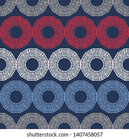Ethnic boho seamless pattern. Lace. Embroidery on fabric. Patchwork texture. Weaving. Traditional ornament. Tribal pattern. Folk motif. Can be used for wallpaper, textile, wrapping, web.