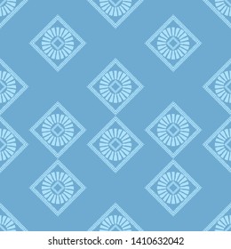Ethnic boho seamless pattern. Lace. Embroidery on fabric. Patchwork texture. Weaving. Traditional ornament. Tribal pattern. Folk motif. Can be used for wallpaper, textile, wrapping, web.