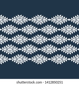 Ethnic boho seamless pattern. Lace. Embroidery on fabric. Patchwork texture. Weaving. Traditional ornament. Tribal pattern. Folk motif. Can be used for wallpaper, textile, wrapping, web.