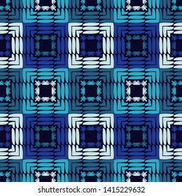 Ethnic boho seamless pattern. Lace. Embroidery on fabric. Patchwork texture. Weaving. Traditional ornament. Tribal pattern. Folk motif. Can be used for wallpaper, textile, wrapping, web.