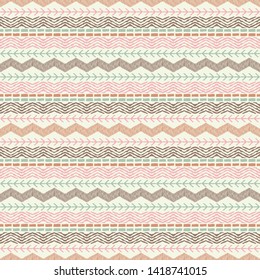 Ethnic boho seamless pattern. Lace. Embroidery on fabric. Patchwork texture. Weaving. Traditional ornament. Tribal pattern. Folk motif. Can be used for wallpaper, textile, wrapping, web.