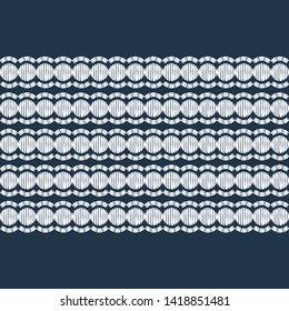 Ethnic boho seamless pattern. Lace. Embroidery on fabric. Patchwork texture. Weaving. Traditional ornament. Tribal pattern. Folk motif. Can be used for wallpaper, textile, wrapping, web.