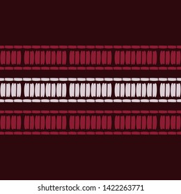 Ethnic boho seamless pattern. Lace. Embroidery on fabric. Patchwork texture. Weaving. Traditional ornament. Tribal pattern. Folk motif. Can be used for wallpaper, textile, wrapping, web.