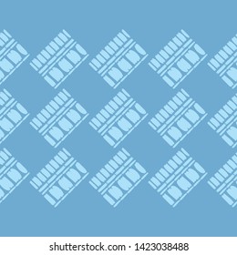 Ethnic boho seamless pattern. Lace. Embroidery on fabric. Patchwork texture. Weaving. Traditional ornament. Tribal pattern. Folk motif. Can be used for wallpaper, textile, wrapping, web.
