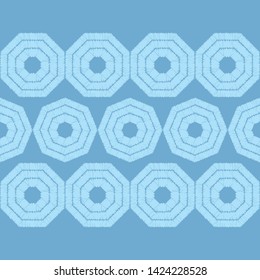 Ethnic boho seamless pattern. Lace. Embroidery on fabric. Patchwork texture. Weaving. Traditional ornament. Tribal pattern. Folk motif. Can be used for wallpaper, textile, wrapping, web.