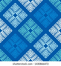 Ethnic boho seamless pattern. Lace. Embroidery on fabric. Patchwork texture. Weaving. Traditional ornament. Tribal pattern. Folk motif. Can be used for wallpaper, textile, wrapping, web.