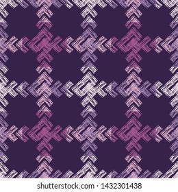 Ethnic boho seamless pattern. Lace. Embroidery on fabric. Patchwork texture. Weaving. Traditional ornament. Tribal pattern. Folk motif. Can be used for wallpaper, textile, wrapping, web.