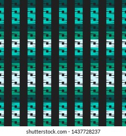 Ethnic boho seamless pattern. Lace. Embroidery on fabric. Patchwork texture. Weaving. Traditional ornament. Tribal pattern. Folk motif. Can be used for wallpaper, textile, wrapping, web.