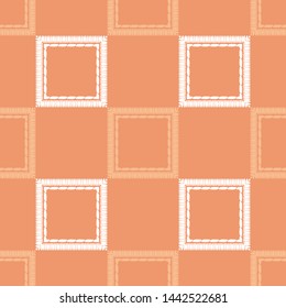 Ethnic boho seamless pattern. Lace. Embroidery on fabric. Patchwork texture. Weaving. Traditional ornament. Tribal pattern. Folk motif. Can be used for wallpaper, textile, wrapping, web.