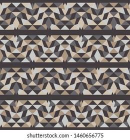 Ethnic boho seamless pattern. Lace. Embroidery on fabric. Patchwork texture. Weaving. Traditional ornament. Tribal pattern. Folk motif. Can be used for wallpaper, textile, wrapping, web.