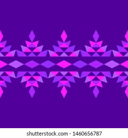 Ethnic boho seamless pattern. Lace. Embroidery on fabric. Patchwork texture. Weaving. Traditional ornament. Tribal pattern. Folk motif. Can be used for wallpaper, textile, wrapping, web.