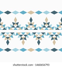 Ethnic boho seamless pattern. Lace. Embroidery on fabric. Patchwork texture. Weaving. Traditional ornament. Tribal pattern. Folk motif. Can be used for wallpaper, textile, wrapping, web.