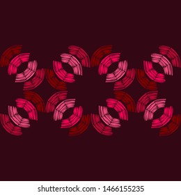 Ethnic boho seamless pattern. Lace. Embroidery on fabric. Patchwork texture. Weaving. Traditional ornament. Tribal pattern. Folk motif. Can be used for wallpaper, textile, wrapping, web.