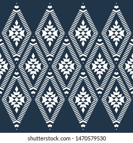 Ethnic boho seamless pattern. Lace. Embroidery on fabric. Patchwork texture. Weaving. Traditional ornament. Tribal pattern. Folk motif. Can be used for wallpaper, textile, wrapping, web.