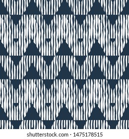 Ethnic boho seamless pattern. Lace. Embroidery on fabric. Patchwork texture. Weaving. Traditional ornament. Tribal pattern. Folk motif. Can be used for wallpaper, textile, wrapping, web.
