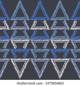 Ethnic boho seamless pattern. Lace. Embroidery on fabric. Patchwork texture. Weaving. Traditional ornament. Tribal pattern. Folk motif. Can be used for wallpaper, textile, wrapping, web.