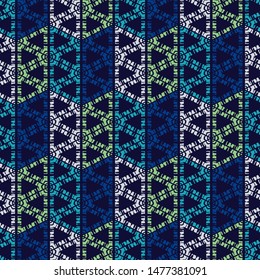 Ethnic boho seamless pattern. Lace. Embroidery on fabric. Patchwork texture. Weaving. Traditional ornament. Tribal pattern. Folk motif. Can be used for wallpaper, textile, wrapping, web.